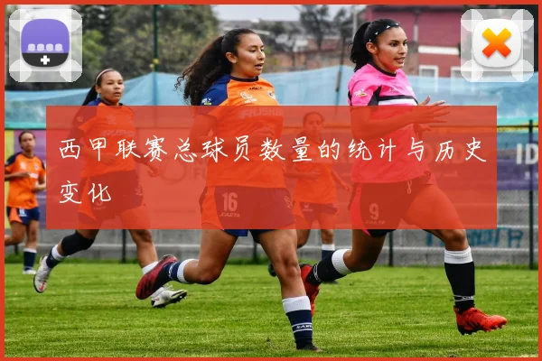 西甲联赛总球员数量的统计与历史变化